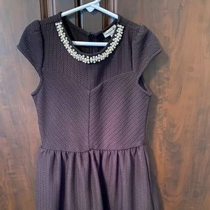 Black girls dress w/ Rhinestones